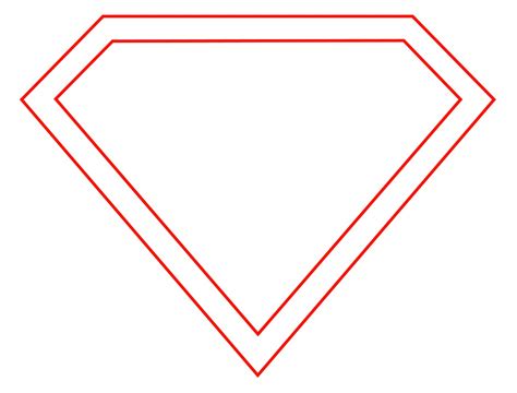 Blank Superman Logo Template - CUMED.ORG