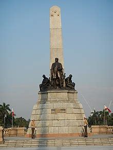 Bantayog ni Rizal - Wikipedia, ang malayang ensiklopedya