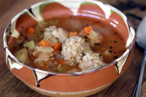 Romanian Meatballs Sour Soup