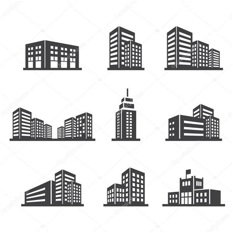 Building icon Stock Vector by ©jacartoon 60565647