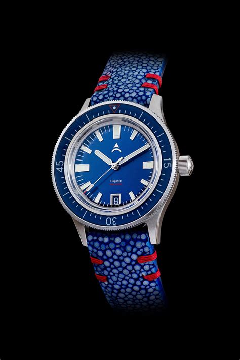 Stingray Watch Strap 20mm | Blue – Axios Watches