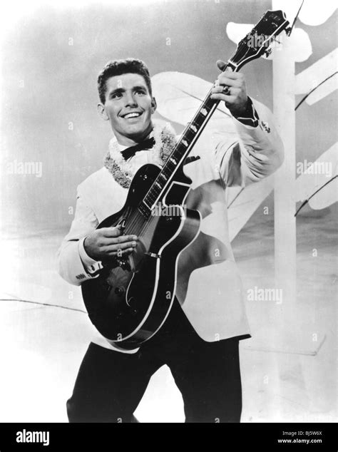 BUDDY WAYNE KNOX - US rock musician playing himself in the 1957 Warner ...