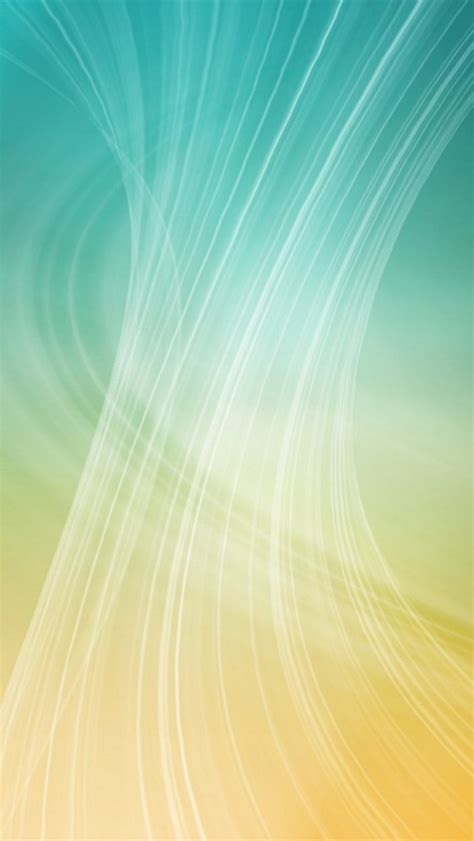 Yellow Wave Abstract iPhone Wallpapers Free Download