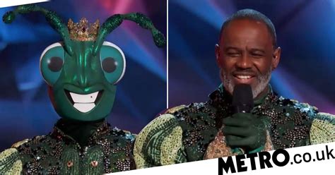 The Masked Dancer: The Cricket unveiled as singer Brian McKnight ...