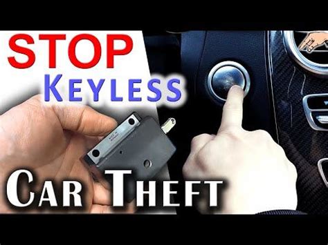 STOP Keyless car Theft & Secure your Car Computer - Car theft ...