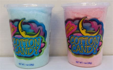 SweetDreams Cotton Candy Containers Filled