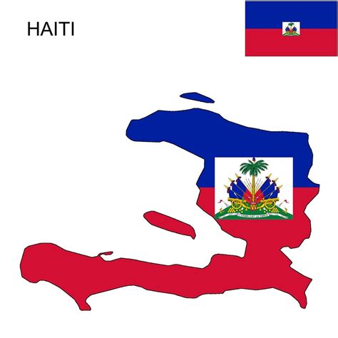 Haiti Flag Map and Meaning | Mappr