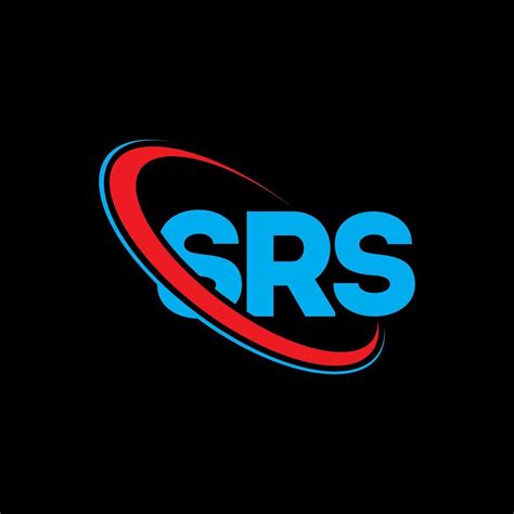 SRS logo. SRS letter. SRS letter logo design. Initials SRS logo linked with circle and uppercase ...