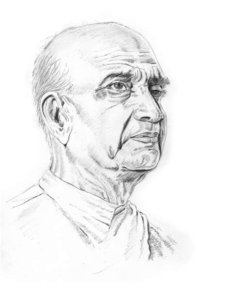 Download Sardar Vallabhbhai Patel Cartoon Sketch - Full Size PNG Image - PNGkit