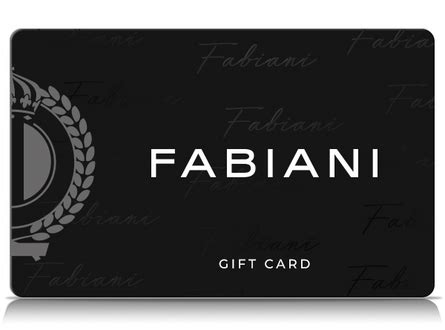 Fabiani - Gift Card