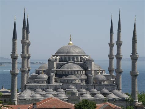 Islamic Holly Places: Sultan Ahmed Mosque (Blue Mosque) Istanbul Turkey