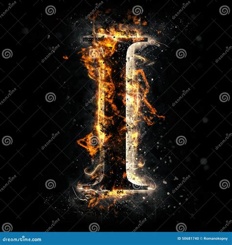 Letter S Fire. Flames Font Lettering. Tattoo Alphabet Character ...