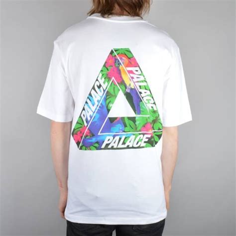 Palace Skateboards Tri-Wild Skate T-Shirt - White - Skate T-Shirts from Native Skate Store UK