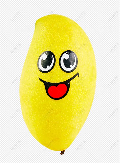 A Mango With A Smiling Face PNG Transparent Image And Clipart Image For ...