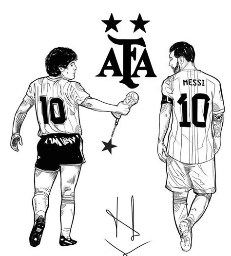 Maradona Tattoo, Black And White Drawing, Black And Grey, Messi Tattoo ...