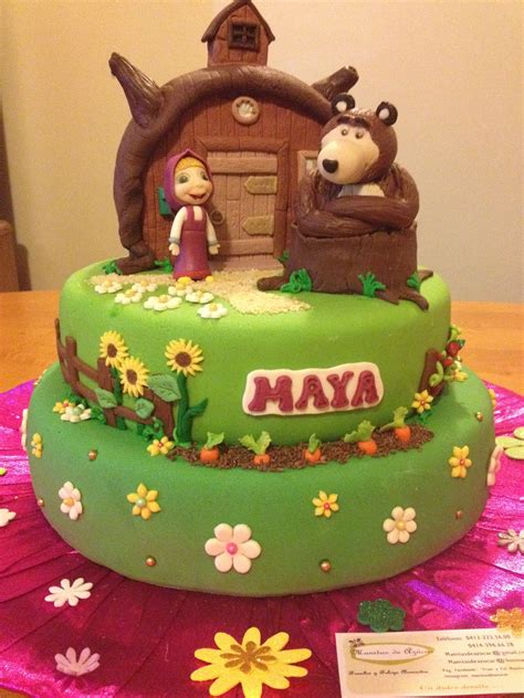 Cake Masha Y El Oso Torta De Masha Pastel Masha Y El Oso Y Masha Y | Images and Photos finder