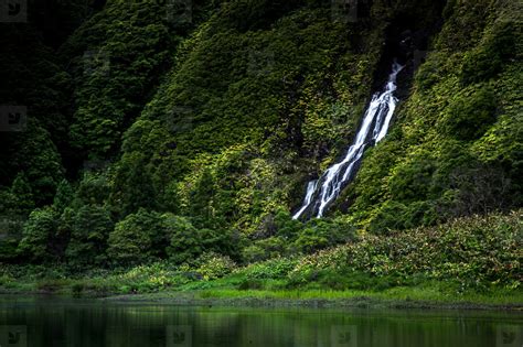 Waterfalls of the Flores Island stock photo (189967) - YouWorkForThem