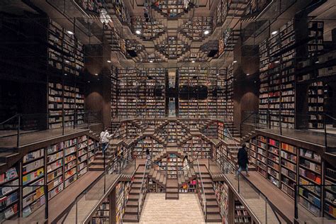 Flipboard: Incredible Optical Illusion Bookstore Looks Like a Real-Life M.C. Escher Painting