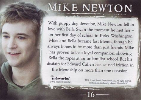 Mike Newton ♥ (02) Twilight Saga Series, Twilight New Moon, Twilight Series, Twilight Movie ...