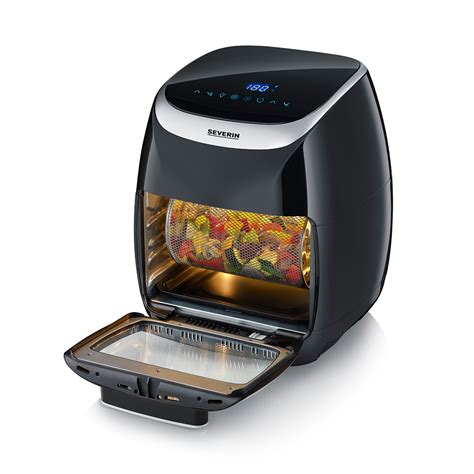 Severin, 11 L, 2000 W, black - Hot air fryer, FR2446 | Euronics