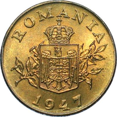 1 leu 1947 - Romanian Coins