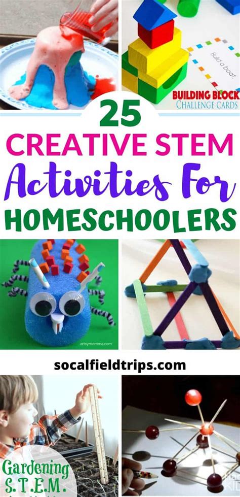 25 Easy STEM Activities For Homeschoolers - SoCal Field Trips