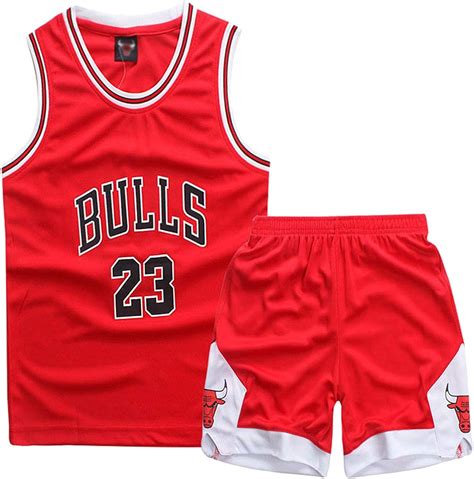 ZETIY - Set di 2 magliette e pantaloni da basket per bambini : Amazon ...