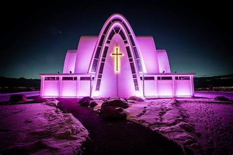 The Church of Kópavogur - Iceland