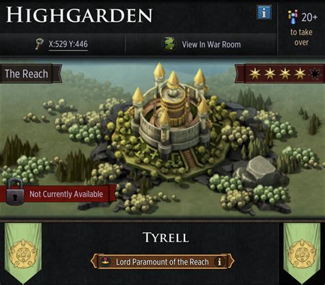 Highgarden - Game of Thrones: Conquest Wiki