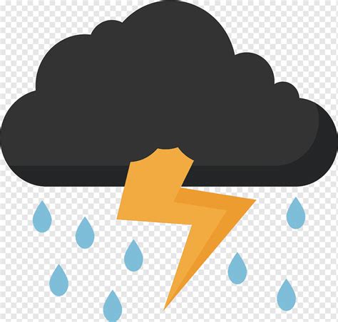 Thunder Lightning, Thunder, rain, sky, cloud, storm, thunder png | PNGWing