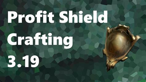 Crafting Shields (for profit) | PoE 3.19 - YouTube