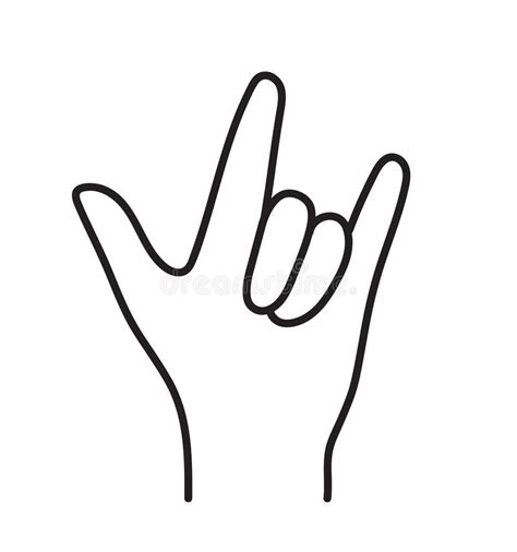 Sign Language I Love You Clipart Sign