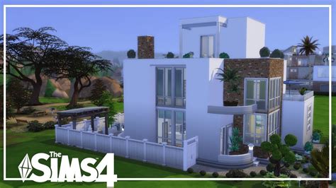 Sims 4 | Casa Familiar Moderna | Speed Build - YouTube