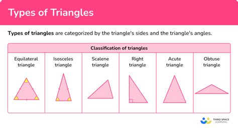 Types of Triangles - Math Steps, Examples & Questions