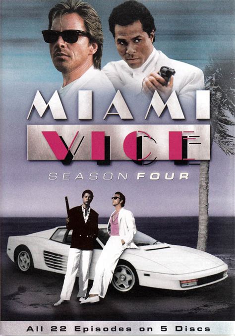 Miami Vice: Season 4 (Keepcase) on DVD Movie