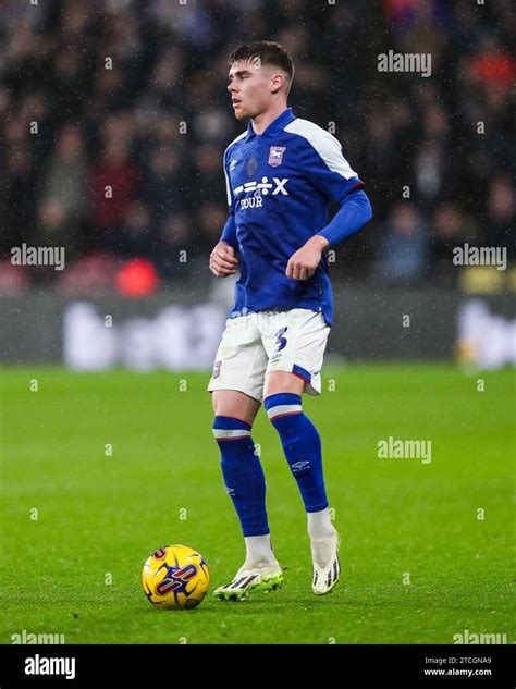 Ipswich Town's Leif Davis in action during the Watford FC v Ipswich ...