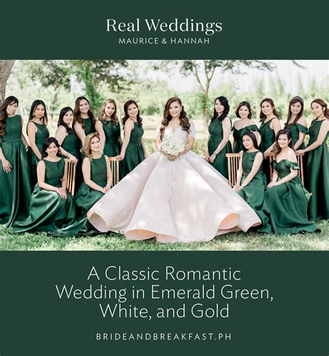 Emerald green and gold wedding Theme | Dresses Images 2022