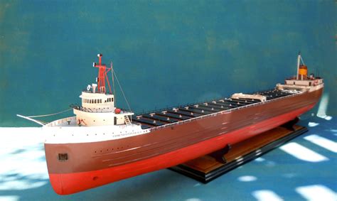 RC GREAT LAKE FREIGHTER – THE EDMUND FITZGERALD – 40 INCH IN LENGTH MUSEUM QUALITY | The Scale ...