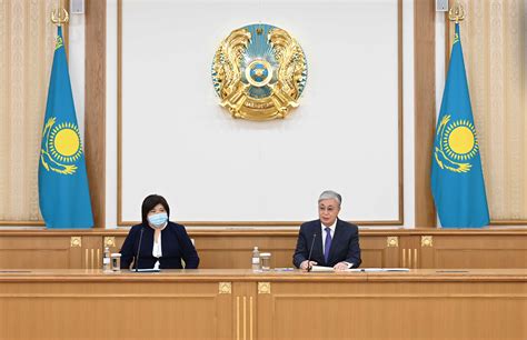 President Kassym-Jomart Tokayev meets with Constitutional Court judges — Official website of the ...