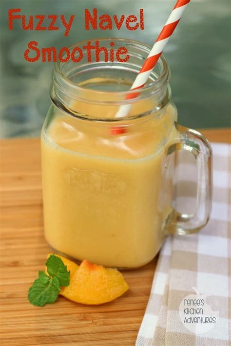 Fuzzy Navel Smoothie | Renee's Kitchen Adventures