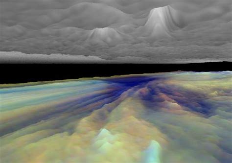 APOD: 2000 April 29 - 3D View Of Jupiter's Clouds