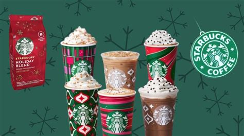 Starbucks releases holiday menu, coffee drinks, food, red cups 2023 ...