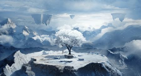White Tree - Snow | Wallpapers HDV