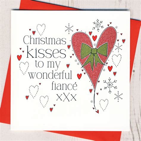 fiance Christmas card