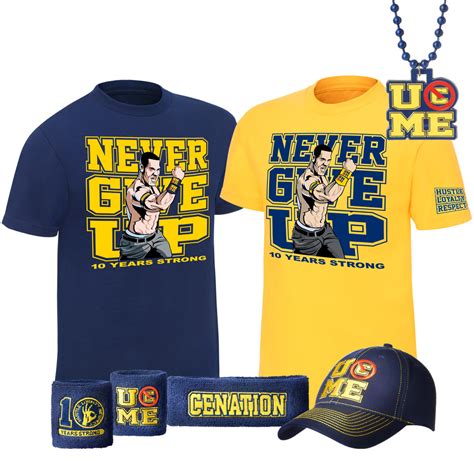 john cena 10 years strong ultimate t-shirts package - wwegifts.com - WWE Photo (34403717) - Fanpop