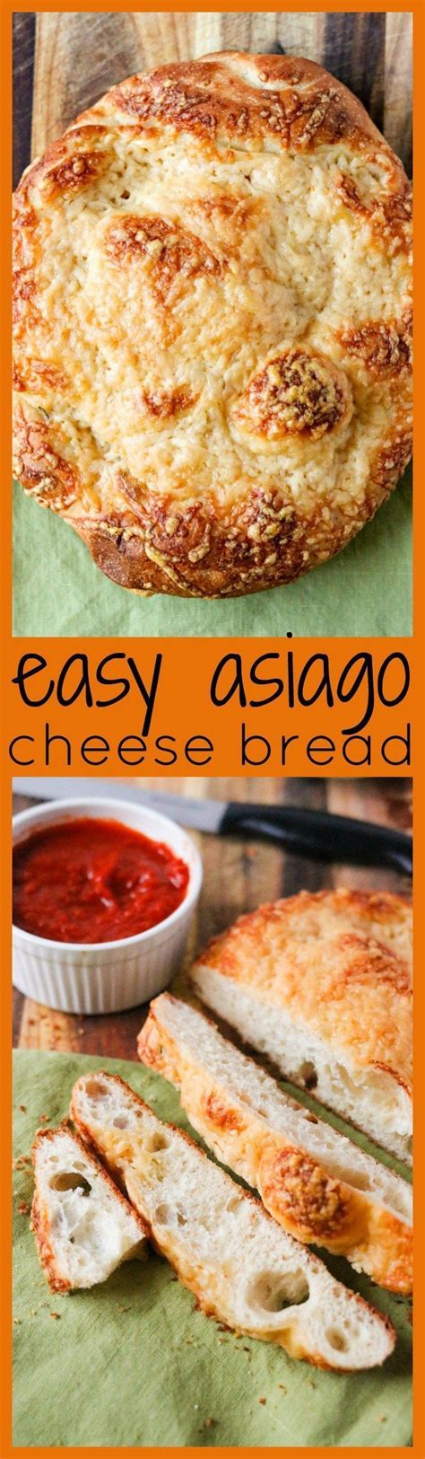 This easy asiago cheese bread is made from store-bought pizza dough so it's super simple to put ...