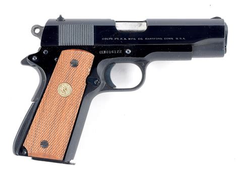 Lot Detail - (M) COLT COMMANDER LIGHTWEIGHT .45 ACP SEMI-AUTOMATIC PISTOL WITH BOX (1972).