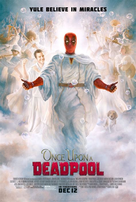 Once Upon A Deadpool Poster Gets Heavenly With Fred Savage