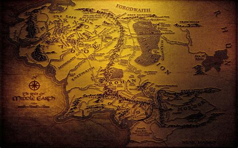 Lord of the Rings Map Wallpapers - Top Free Lord of the Rings Map Backgrounds - WallpaperAccess