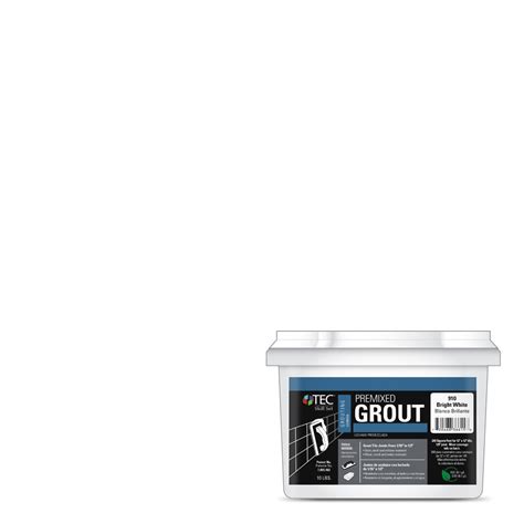 Shop TEC 10-lb Bright White Sanded Premixed Grout at Lowes.com